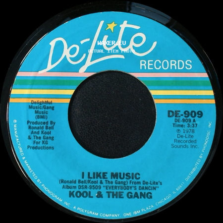 Kool & The Gang - It's All You Need / I Like Music side B