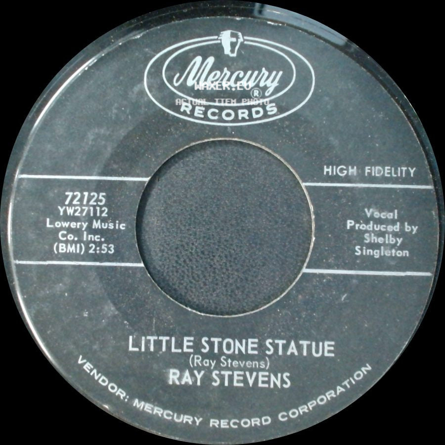 Ray Stevens - Harry The Hairy Ape / Little Stone Statue side B