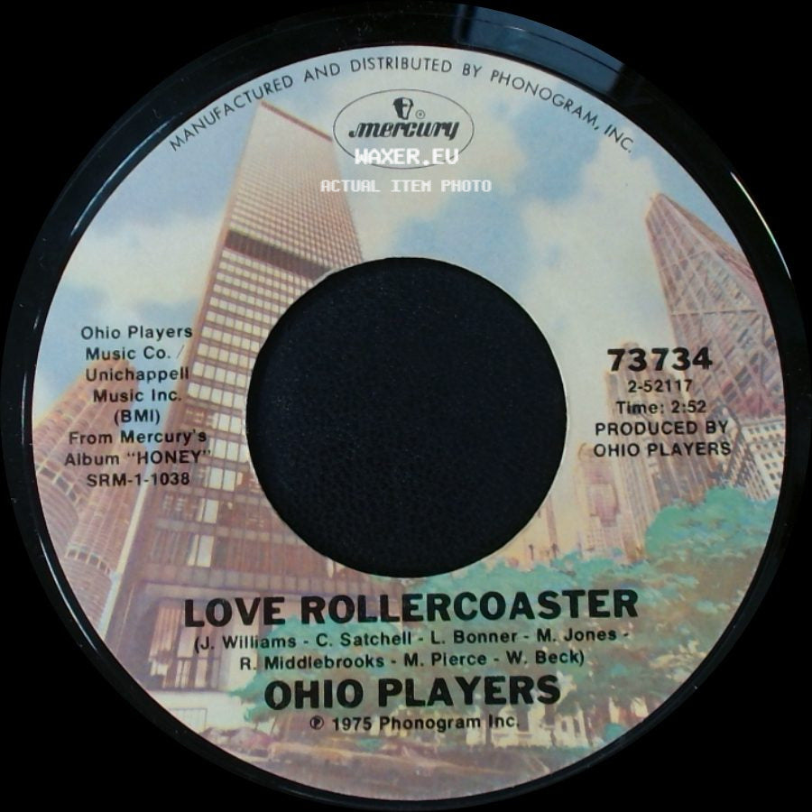 Ohio Players - Love Rollercoaster / It's All Over side A