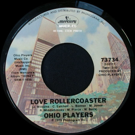 Ohio Players - Love Rollercoaster / It's All Over side A