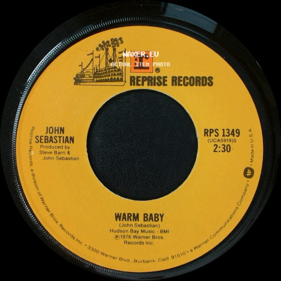 John Sebastian - Welcome Back / Warm Baby side B