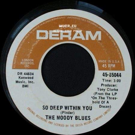 The Moody Blues - So Deep Within You / Never Comes The Day side A