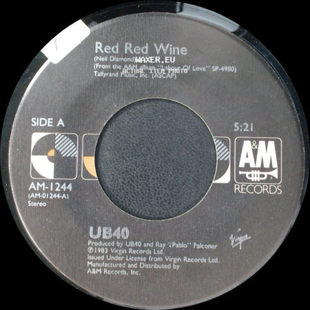 Ub40 - Red Red Wine / Sufferin' side A