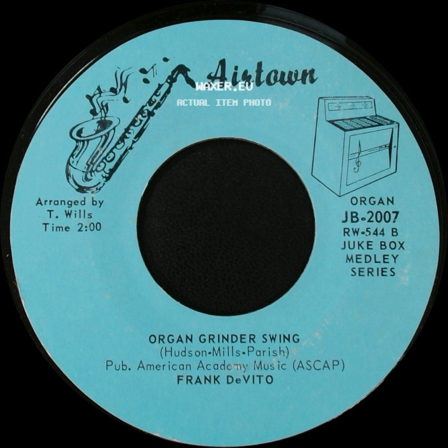 Frank Devito - Watch What Happens / Meditation / Organ Grinder Swing side B