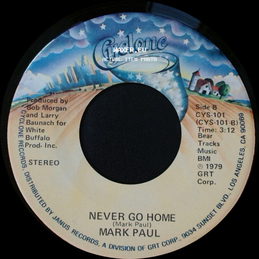 Mark Paul - I'm Gonna Love You / Never Go Home side B