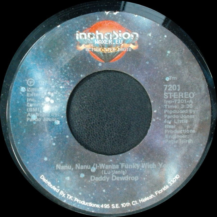 Daddy Dewdrop - Nanu, Nanu / I Wanna Funky Wich You / The Real Thing side A