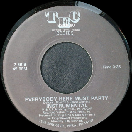 Direct Current - Everybody Here Must Party / Everybody Here Must Party side A
