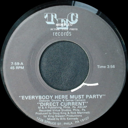 Direct Current - Everybody Here Must Party / Everybody Here Must Party side B