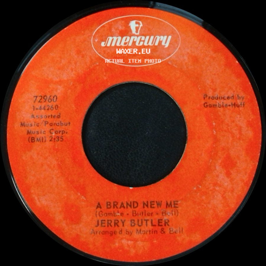 Jerry Butler - A Brand New Me / What's The Use Of Breaking Up side A