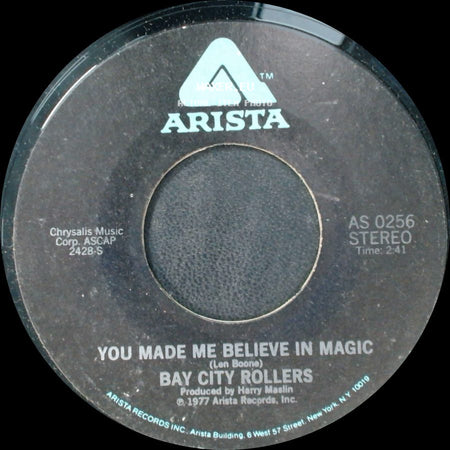Bay City Rollers - You Made Me Believe In Magic / Dance Dance Dance side A