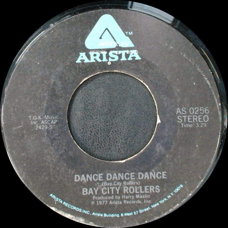 Bay City Rollers - You Made Me Believe In Magic / Dance Dance Dance side B