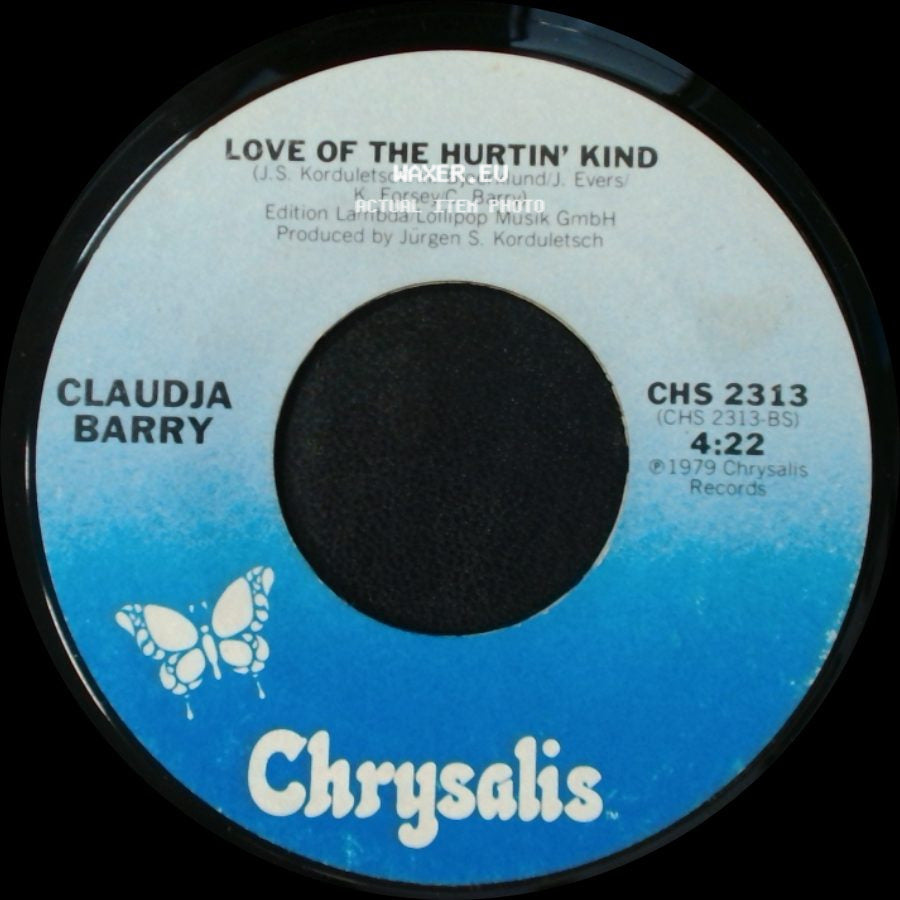 Claudja Barry - Love Of The Hurtin' Kind / Boogie Woogie Dancin' Shoes side A