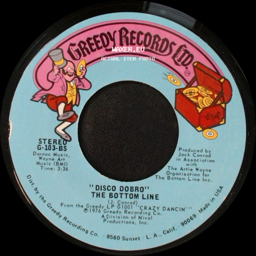 The Bottom Line - Disco Dobr0 / That's The Way To Go side A