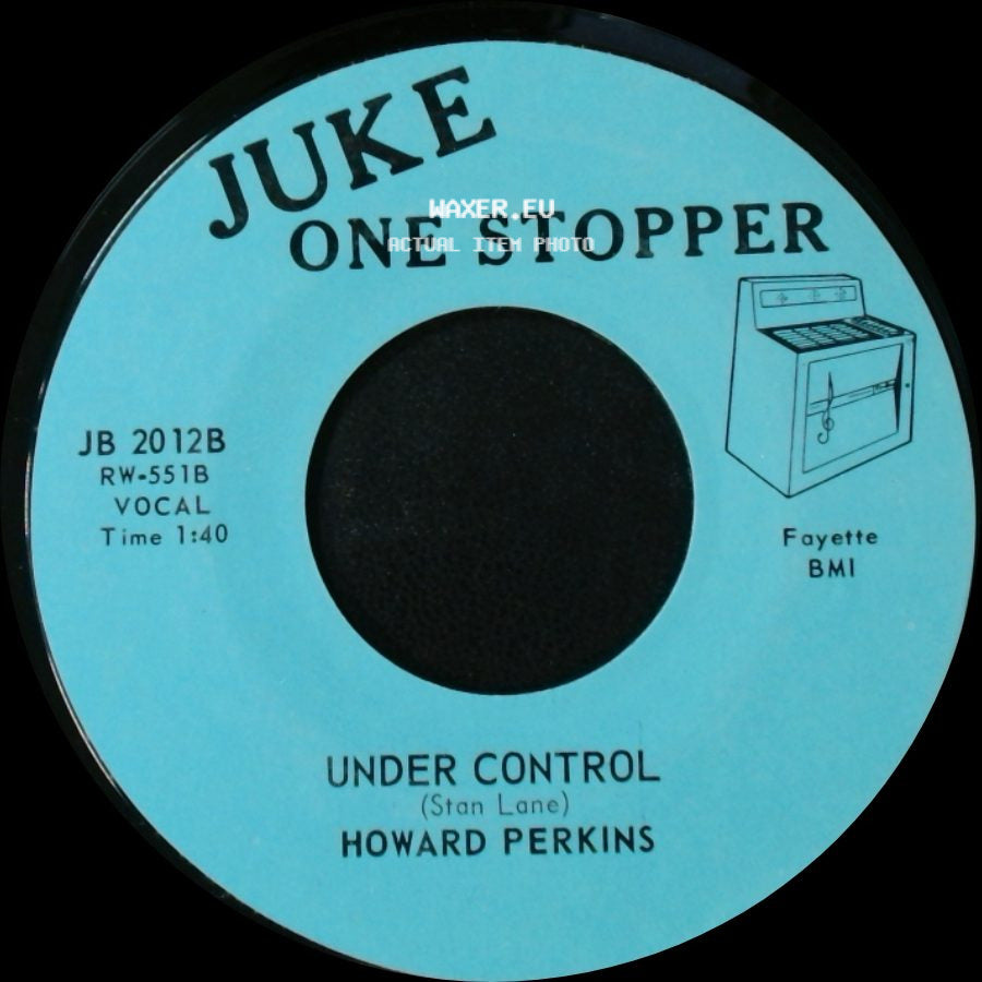Howard Perkins - Under Control / Johnny Overload side A