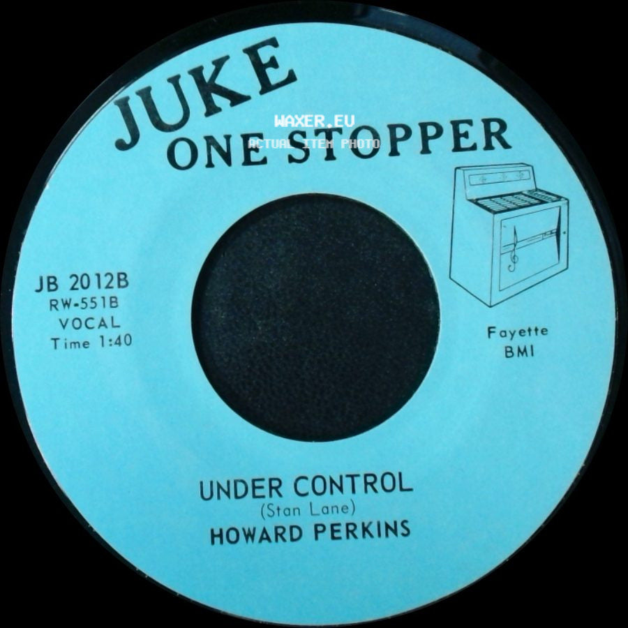 Howard Perkins - Under Control / Johnny Overload side A