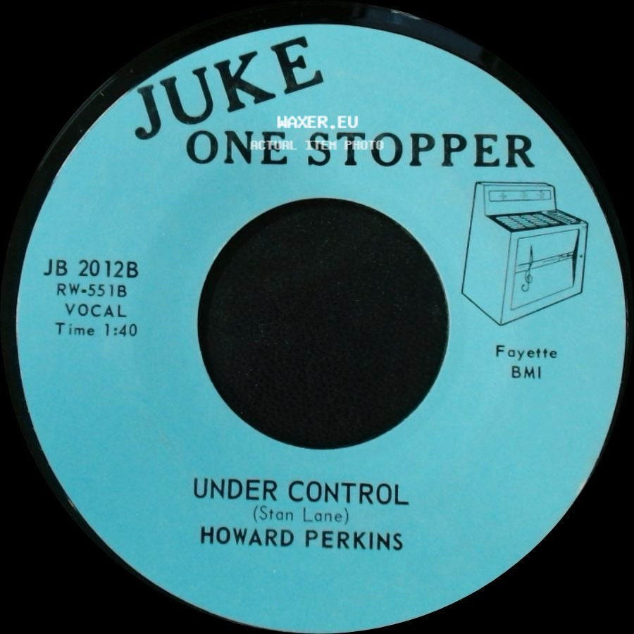 Howard Perkins - Under Control / Johnny Overload side A