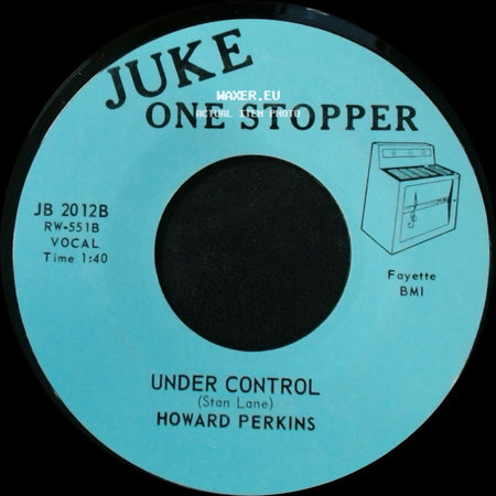 Howard Perkins - Under Control / Johnny Overload side A