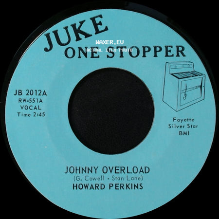 Howard Perkins - Under Control / Johnny Overload side B
