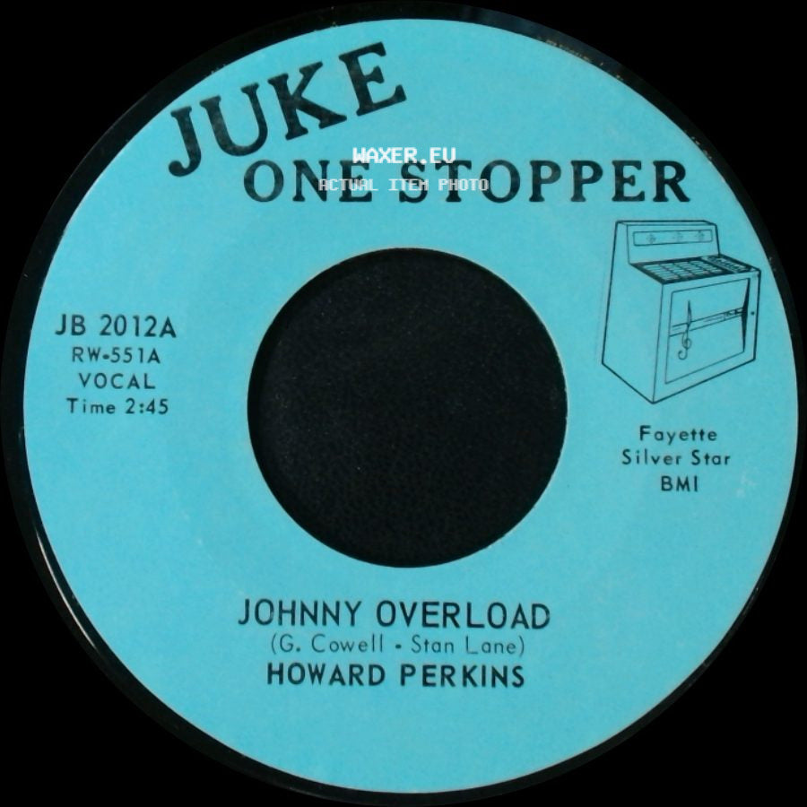 Howard Perkins - Johnny Overload / Under Control side A