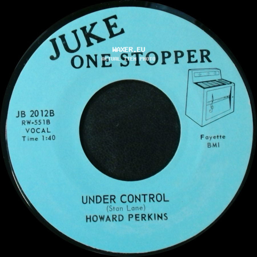 Howard Perkins - Under Control / Johnny Overload side A