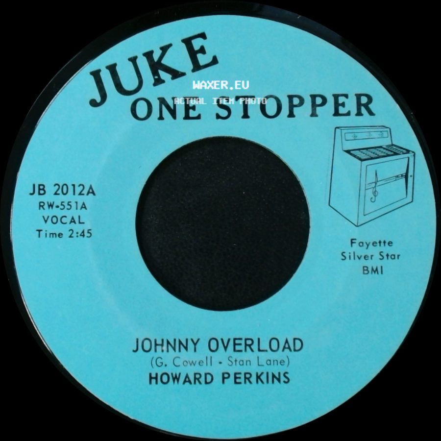 Howard Perkins - Under Control / Johnny Overload side B