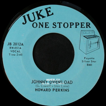 Howard Perkins - Under Control / Johnny Overload side B