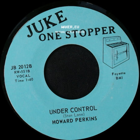 Howard Perkins - Johnny Overload / Under Control side B