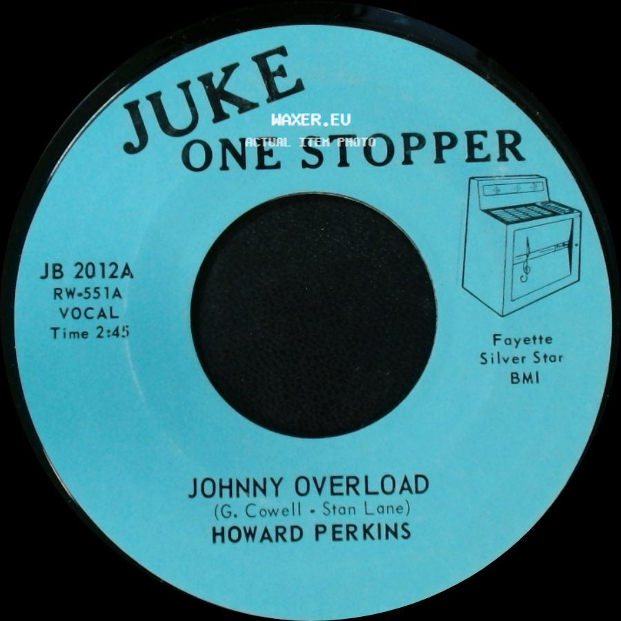 Howard Perkins - Johnny Overload / Under Control side A