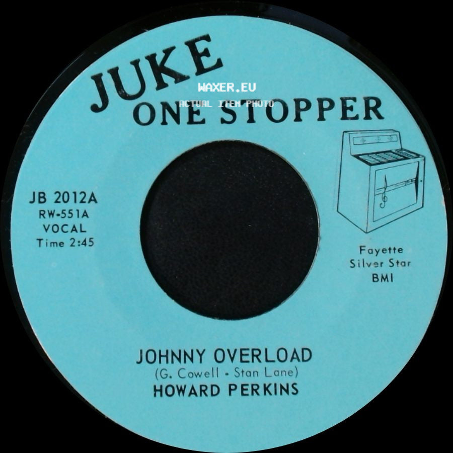 Howard Perkins - Johnny Overload / Under Control side A