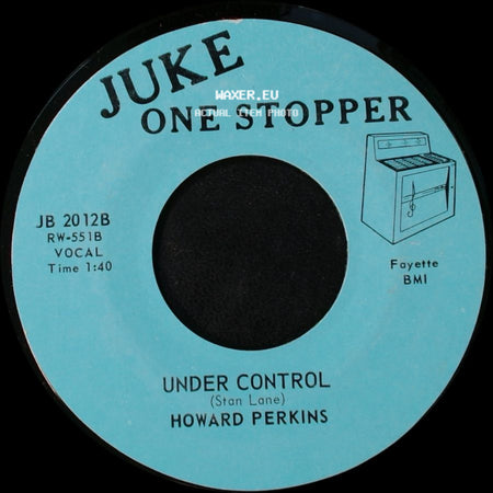 Howard Perkins - Johnny Overload / Under Control side B