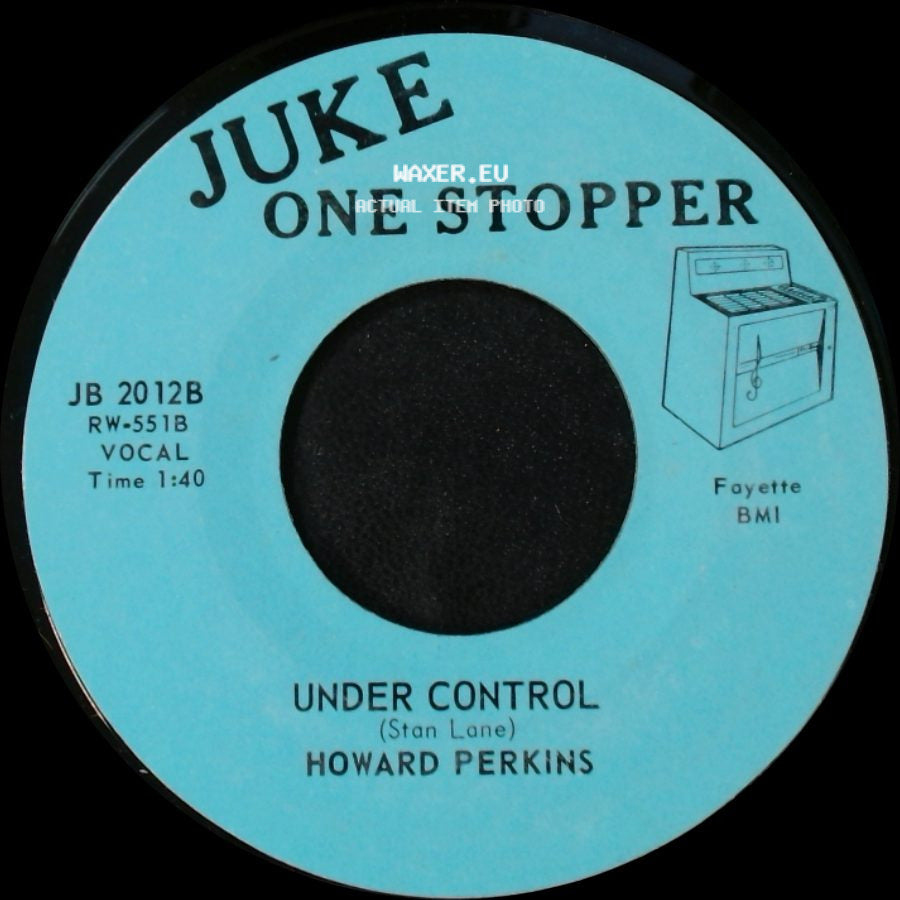 Howard Perkins - Under Control / Johnny Overload side A