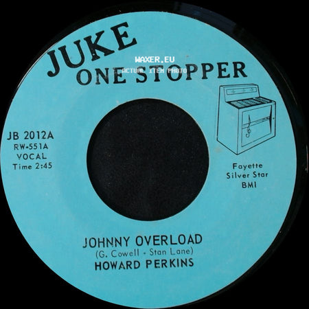 Howard Perkins - Under Control / Johnny Overload side B