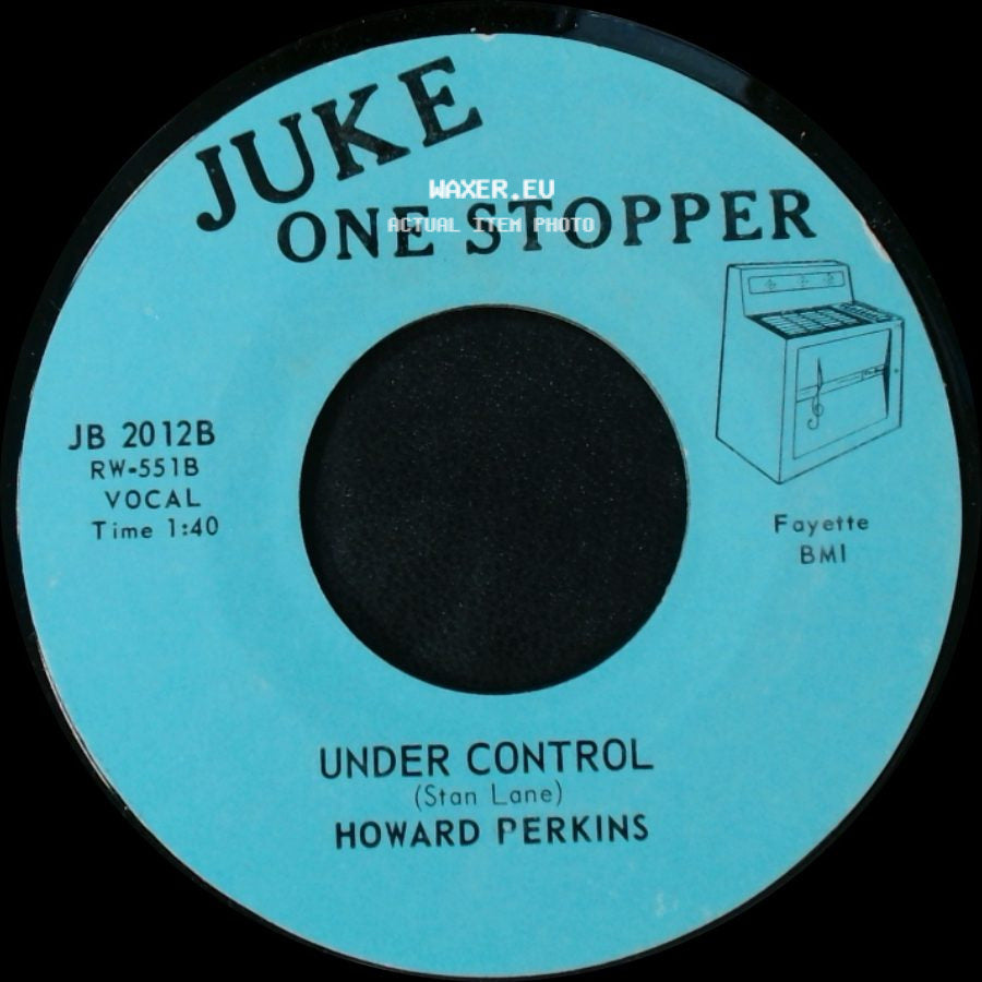 Howard Perkins - Under Control / Johnny Overload side A