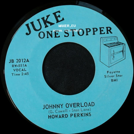 Howard Perkins - Under Control / Johnny Overload side B