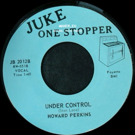 Howard Perkins - Johnny Overload / Under Control side B