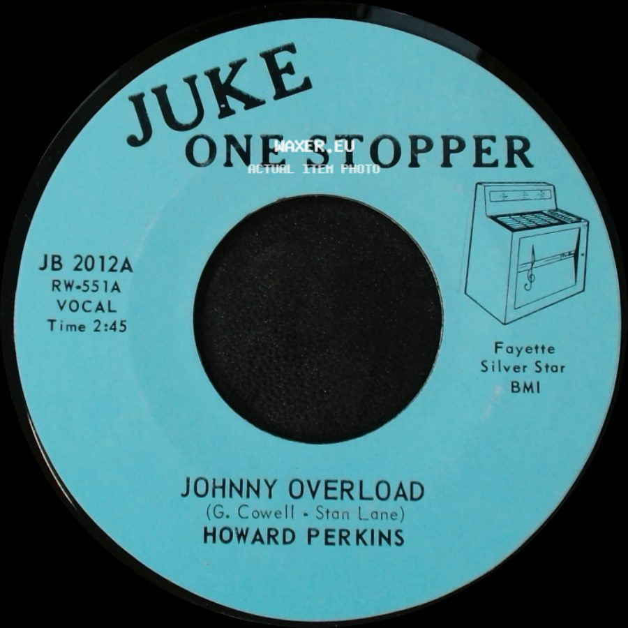 Howard Perkins - Johnny Overload / Under Control side A