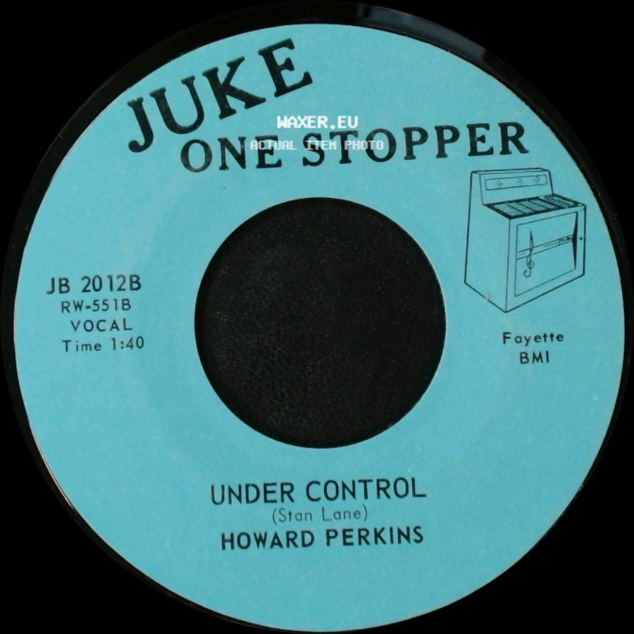 Howard Perkins - Johnny Overload / Under Control side B
