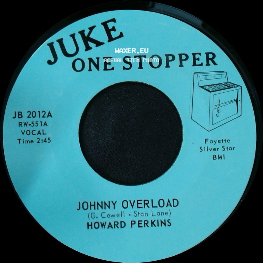 Howard Perkins - Johnny Overload / Under Control side A