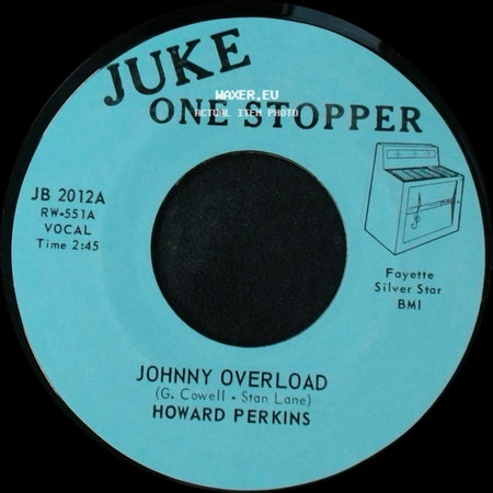 Howard Perkins - Johnny Overload / Under Control side A