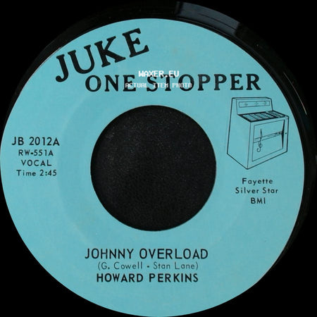 Howard Perkins - Johnny Overload / Under Control side A