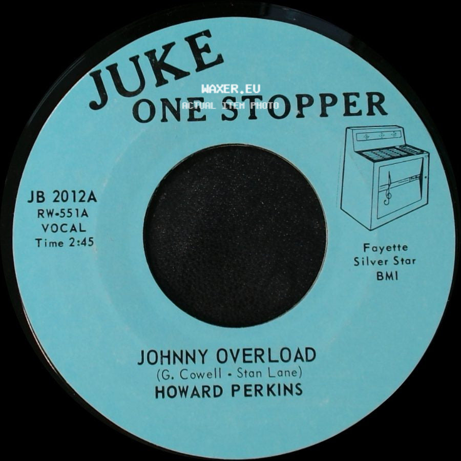 Howard Perkins - Under Control / Johnny Overload side B
