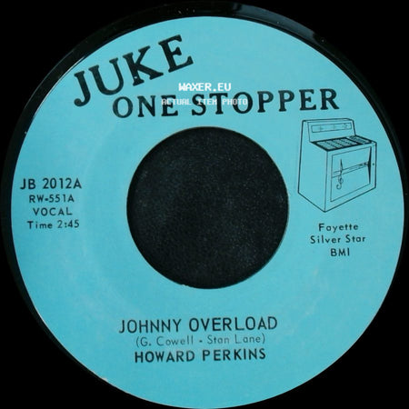 Howard Perkins - Johnny Overload / Under Control side A