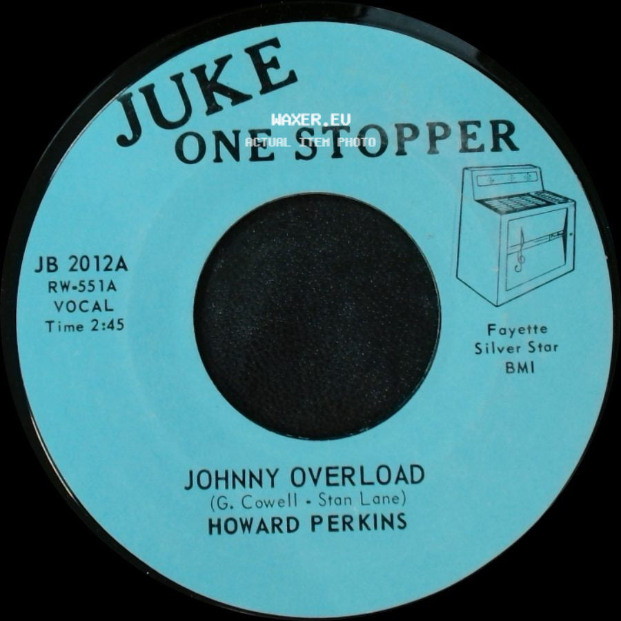 Howard Perkins - Johnny Overload / Under Control side A