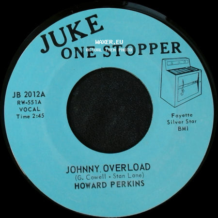 Howard Perkins - Johnny Overload / Under Control side A