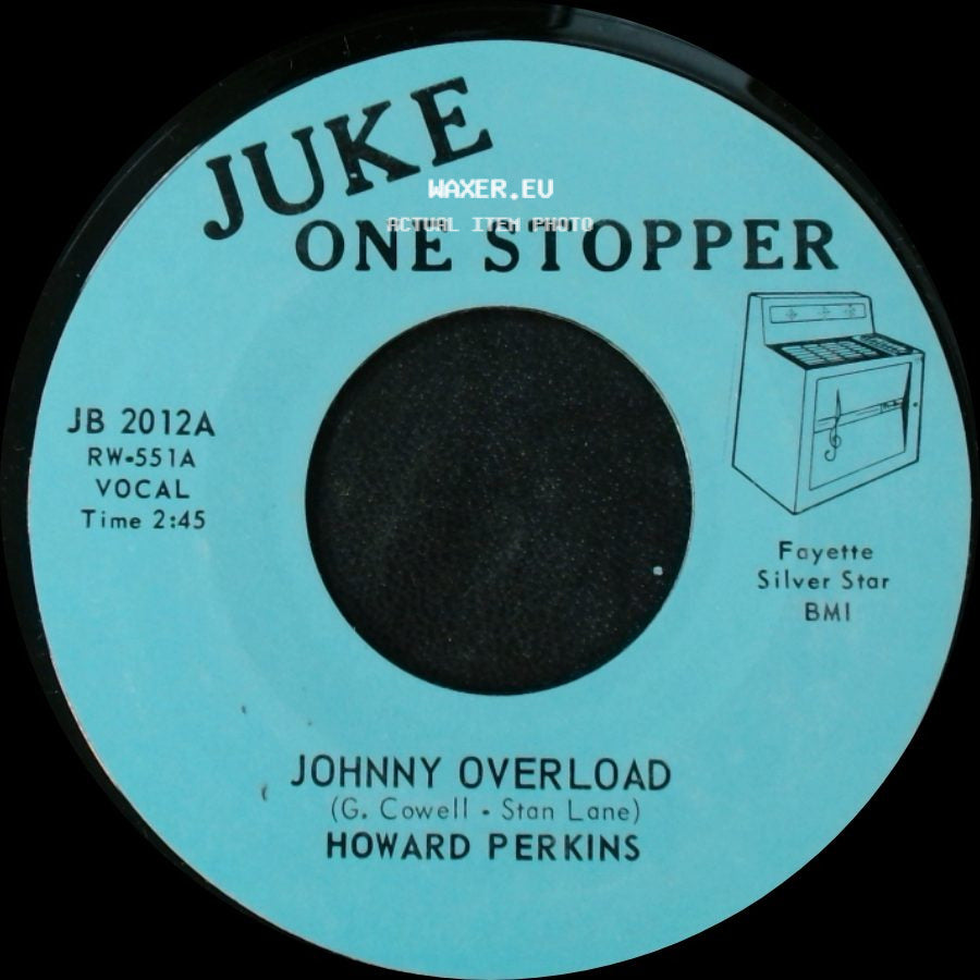 Howard Perkins - Johnny Overload / Under Control side A