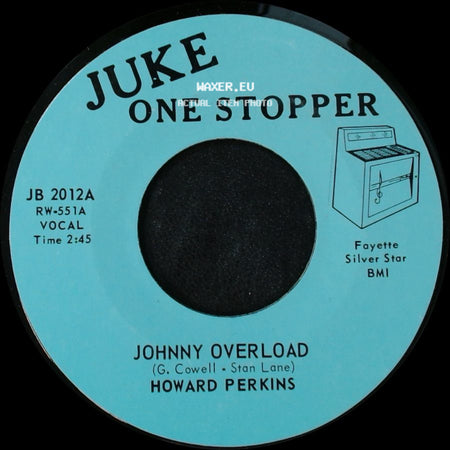 Howard Perkins - Johnny Overload / Under Control side A