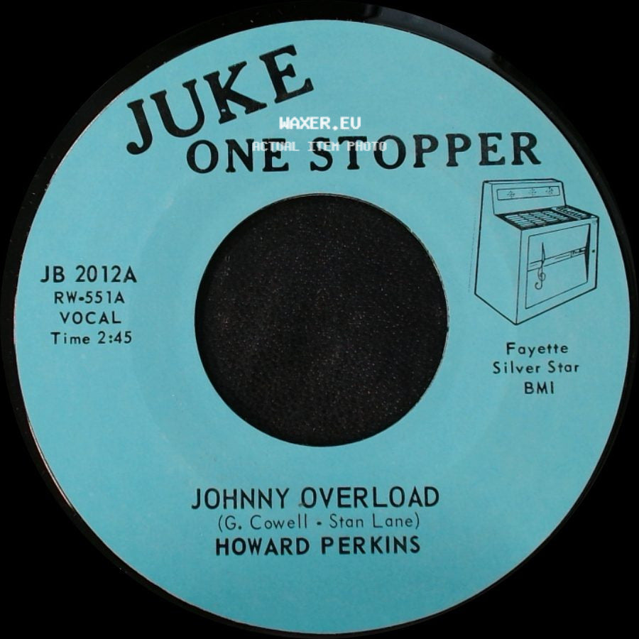Howard Perkins - Johnny Overload / Under Control side A