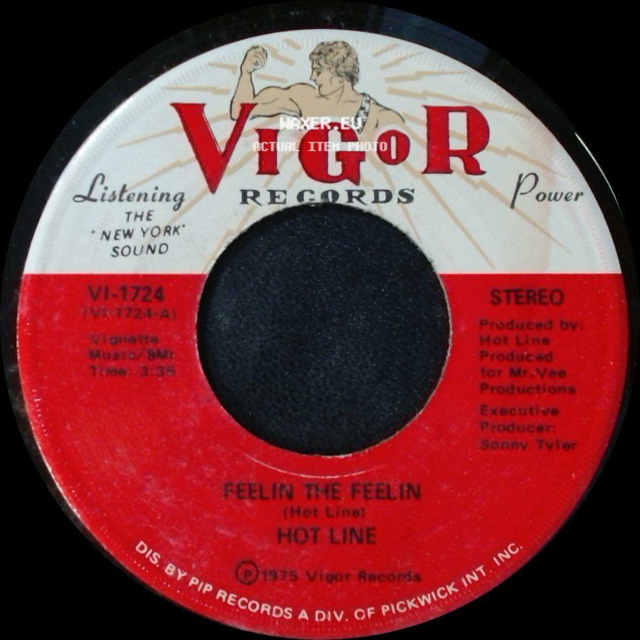 Hot Line - Feelin The Feelin / Feelin The Feelin (Disco Extension) side A