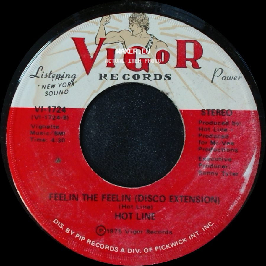 Hot Line - Feelin The Feelin / Feelin The Feelin (Disco Extension) side B