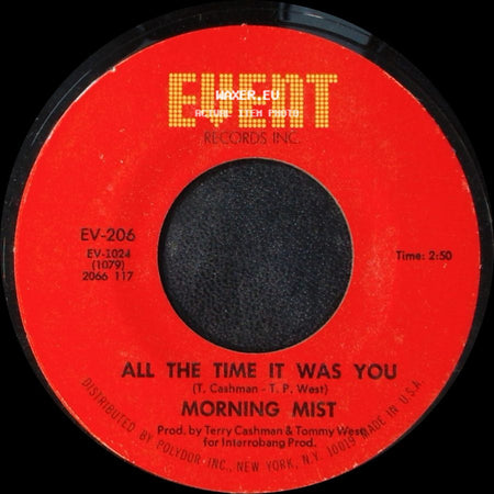 Morning Mist - All The Time It Was You / California On My Mind side A